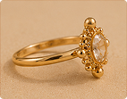 Bague Gaïa – vue principale